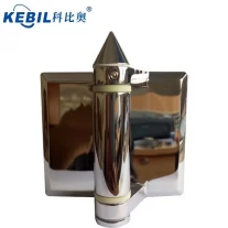 China SS316 pivot glas scharnier voor frameloze glazen balustrade fabrikant