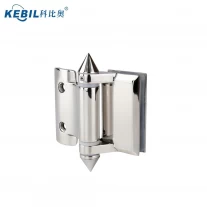 China Self Closing Heavy Duty Stainless Steel Glass Hinge For Glass Gate Door manufacturer