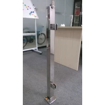 Cina Square 50x50mm stainless steel post for glass balustrade produttore