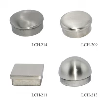 China Stainless Steel Handrail Post Pipe End Cap manufacturer