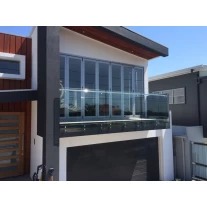 China Stainless Steel Side Mounting Glass Standoff for Terrace Railing Designs manufacturer