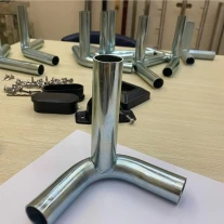 China Stainless Steel Welded Tube Connectors in 3-ways for Pipes Tubes manufacturer