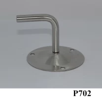 China Stainless steel 304/316 wall mounted tube handrail bracket P702 manufacturer
