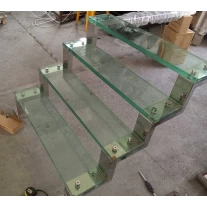 China Staircase glass tread and steps manufacturer