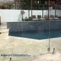 China Schwimmbad Rahmenloses Glasgeländer für Pool-Tor Scharniere Schwere Frühlingsscharniere Hersteller