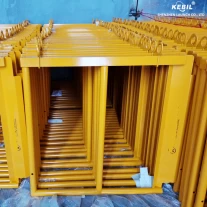 China UV-bestendige gepoedercoate stalen en aluminium veiligheidsleuningen fabrikant