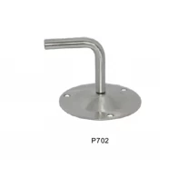 China brushed stainless steel wall mounted handrail brackets for square tubing manufacturer