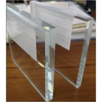China corte ao tamanho de vidro temperado ultra claro de 15mm de espessura fabricante