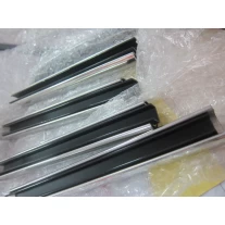 China Durchmesser 25,4 mm Edelstahl geschlitztes Rohr Geländer für 8-13.52mm Dicke Glas Hersteller