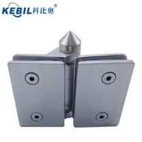 China factory price spring loaded stainless steel glass hinge manufacturer