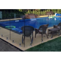 Chine sans cadre mini poster balustrade terrasse extérieure de verre piscine clôture spigot fabricant