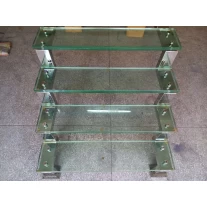 China frameless toughened glass steps for staircase manufacturer