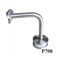 China glass mount U shape handrail bracket P708 Hersteller