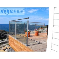 China glass railing system for exterior balcony decks manufacturer