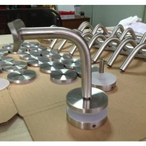 China Glas Treppengeländer aus rostfreiem Stahl Hersteller