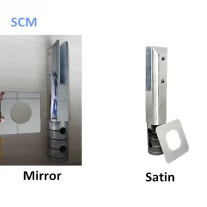 Chine Fournisseur de la Chine de haute qualité en acier inoxydable 316 robinet, verre mini-poste sans cadre modèles de garde-corps en verre, SMC fabricant