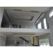 China modern staircase stainless steel cable railing handrail manufacturer