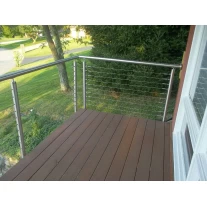 China outdoor decking cable wire balustrade railing post system manufacturer