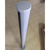 Китай круглый 50 мм порошковое покрытие алюминиевый столб для балконных перил производителя
