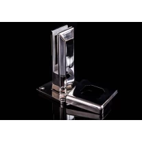 China square deck mount glass spigot 316 stainless steel fabrikant