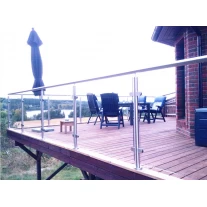 China stainless steel 316 glass balcony balustrade manufacturer