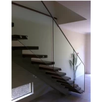 China stainless steel 316L frameless glass balcony railing minimal profile capping rail manufacturer