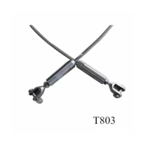 porcelana sistema de alambre de acero inoxidable de 3 mm cuerda barandilla para escalera (T803) fabricante