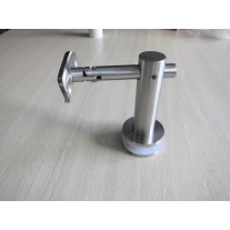 China stainless steel adjustable glass mount handrail bracket manufacturer