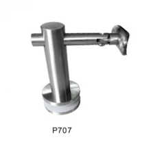 China stainless steel adjustable glass mounting handrail bracket P707 manufacturer