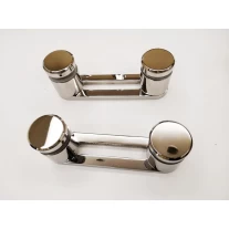 Chiny stainless steel button attachment system 50mm producent