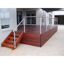 China stainless steel cable railing handrails for outdoor steps deck balcony manufacturer