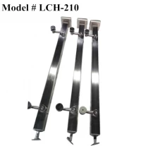 China stainless steel glass railing end post LCH-210 manufacturer