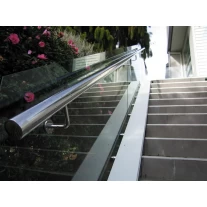 Cina pannello di vetro in acciaio inox ringhiera delle scale staffa ringhiera in vetro staffe di montaggio produttore