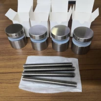 China Abstandsstifte aus Edelstahlglas für Glasschienen Hersteller
