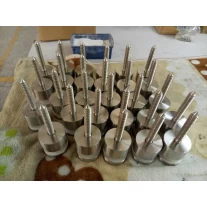 China stainless steel outdoor stair railing 316 lag screw glass fixing standoff manufacturer