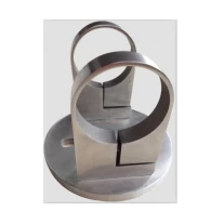 porcelana brida redondo de acero inoxidable para base del poste fabricante