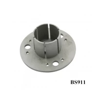China stainless steel round handrail post base plate(BS911) manufacturer