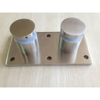 China stainless steel standoff glass panel mounting brackets manufacturer