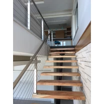 China stair railing stainless steel cable railing post manufacturer