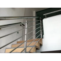 China with 12mm solid cross bars 316 stainless steel crossbar railing for staircase manufacturer