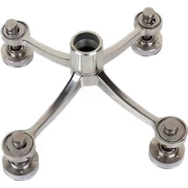 porcelana Accesorio de araña de vidrio de acero inoxidable tipo K para muro cortina de 200 mm fabricante