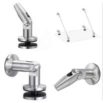 porcelana Accesorios de conector de acero inoxidable de acero inoxidable Solución de diseño de modelos Solución de vidrio fabricante