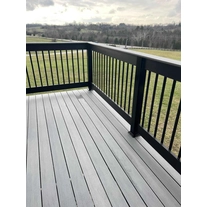 Cina Ringhiera in picchetto in alluminio per terrazza, balcone e scale - 6063 verniciato a polvere produttore