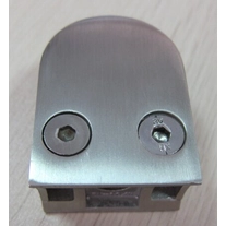 China 1 2 stainless steel glass clamp for round handrail post G105R Hersteller