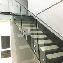 China tubo de slot 20x25mm aço inoxidável 316L para vidro de 12mm fabricante