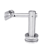 Chine Angles réglables en acier inoxydable 316 support de main courante en verre fabricant