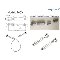 porcelana Tensor de cable de acero inoxidable 316 sin enganche de 4 mm y 5 mm fabricante