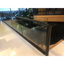 Chine Panneau de clôture en verre de balustrade en aluminium U fabricant