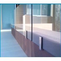 Chiny Balustradowy stalowy czop ze stali nierdzewnej do szklanej balustrady bezramowej producent