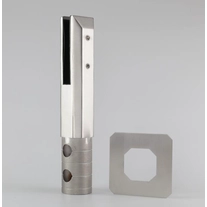 China China Op zwaar werk berekend Roestvrij Mini Leuning Post Core Glass Spigot SCM fabrikant